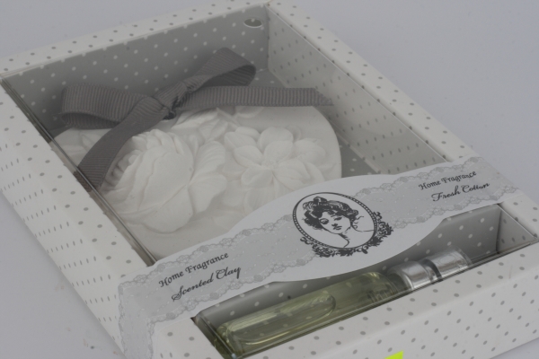 Vonný íl v darčekovom balení bavlna s parfumom 10,5x15cm