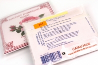 Vonný sáčok s vôňou ruže 11x11cm