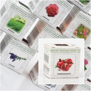 Vonný vosk do aromalámp Scented cubes Pomegranate (granátové jablko)
