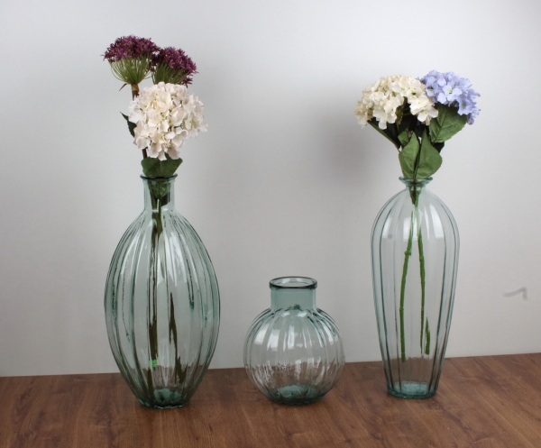 Vysoká sklenená váza ARES 58cm