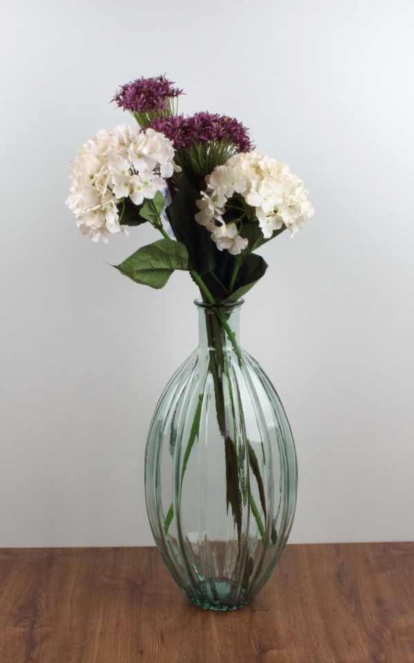 Vysoká sklenená váza ARES 58cm