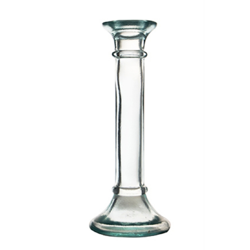 Vysoký sklenený svietnik 20cm 