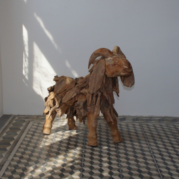 Záhradná dekorácia baran 62cm