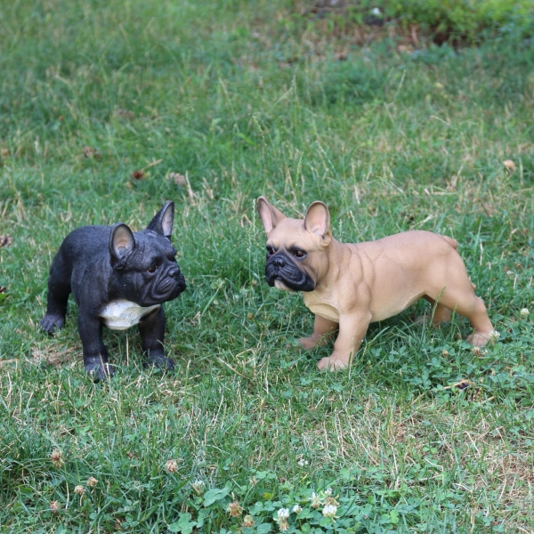 Záhradná dekorácia buldoček 33cm