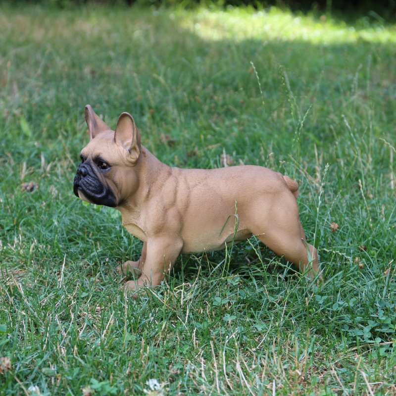 Záhradná dekorácia buldoček 33cm