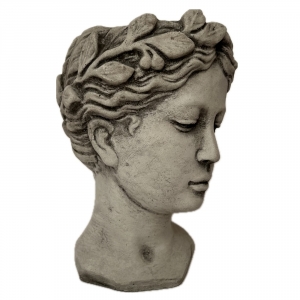 Záhradná dekorácia - busta kvetináč 24 cm 4kg