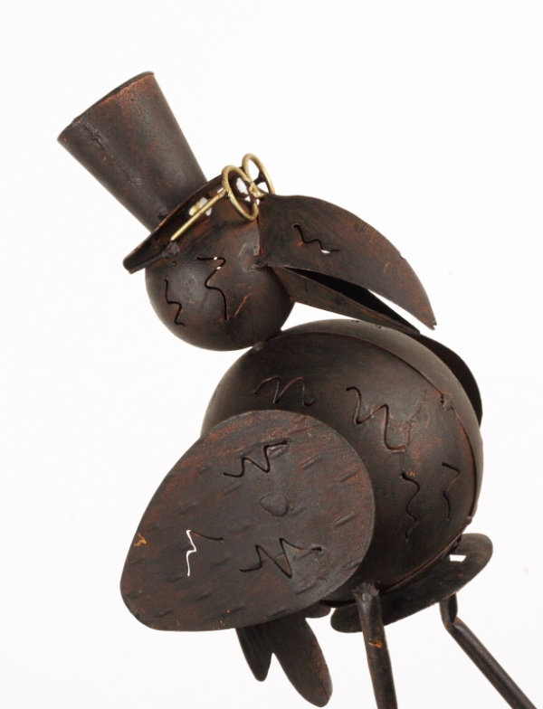 Záhradné dekorácie do trávnika vtáčik na sviečku 153cm