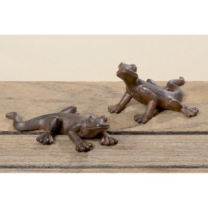 Záhradné dekorácie jašterica 11cm (2ks)