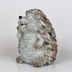 Záhradné dekorácie ježko s kamienkami