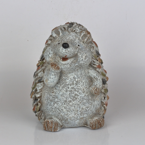 Záhradné dekorácie ježko s kamienkami