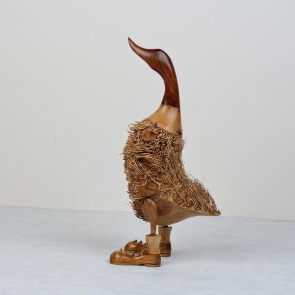 Záhradné dekorácie kačica strapatá 65 cm