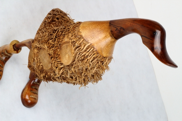 Záhradné dekorácie kačica strapatá 65 cm