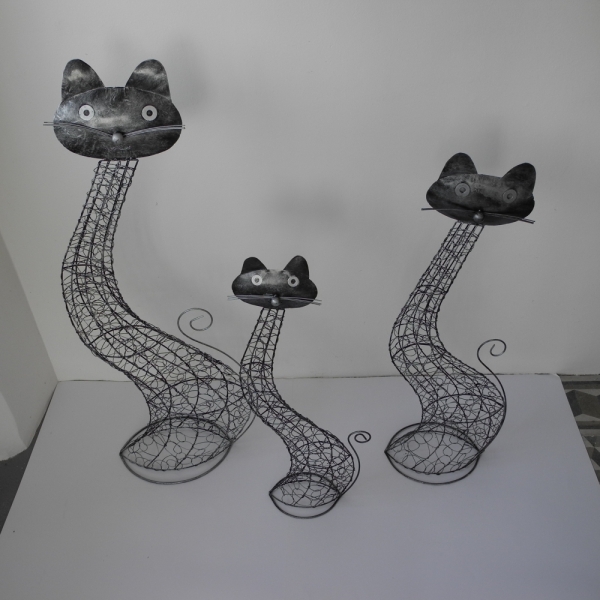 Záhradné dekorácie mačka 100cm