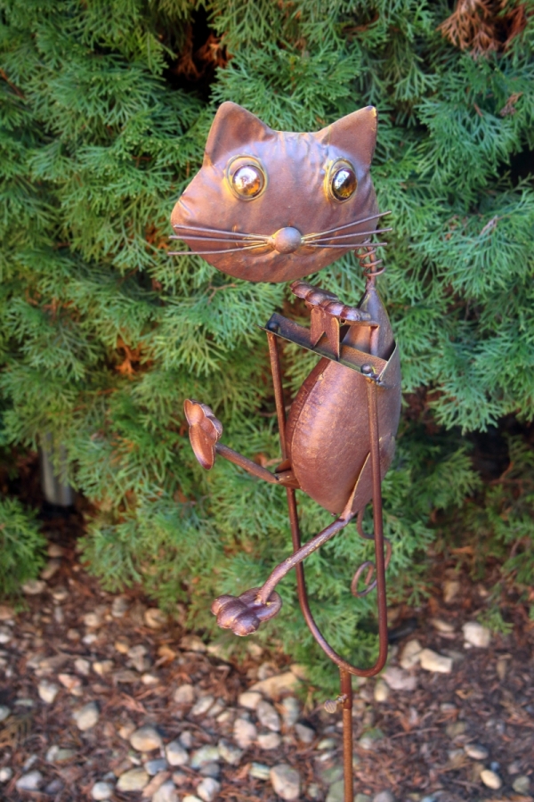 Záhradné dekorácie mačka 109cm