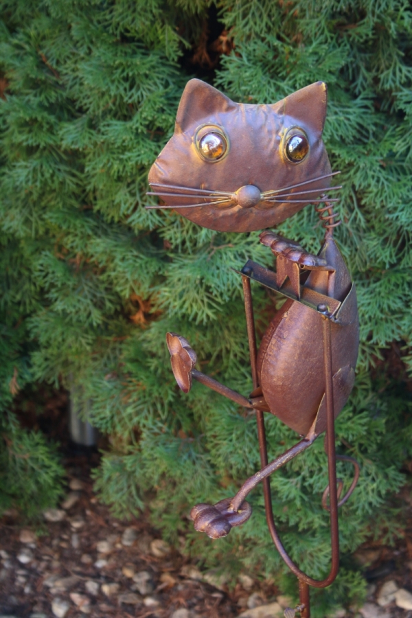 Záhradné dekorácie mačka 109cm