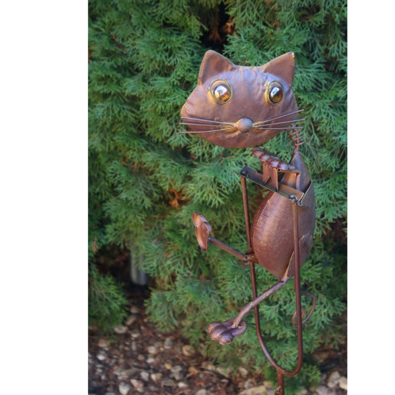 Záhradné dekorácie mačka 109cm