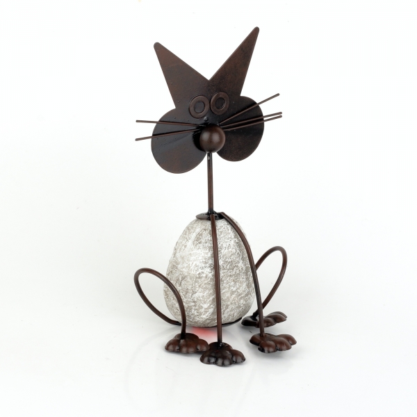 Záhradná dekorácia mačka 31cm