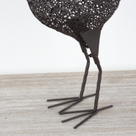 Záhradné dekorácie kovový kohút 62cm