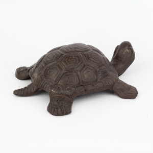 Záhradné dekorácie liatinová korytnačka