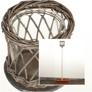 Záhradné dekorácie lucerna do trávnika 116cm