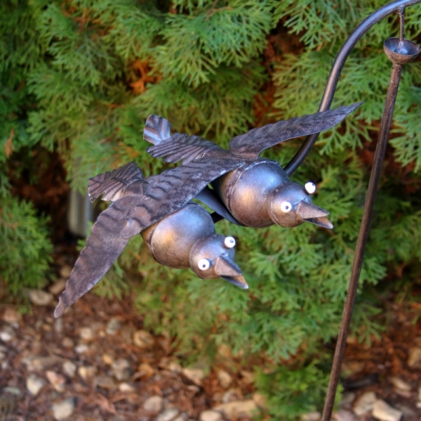 Záhradné dekorácie vtáčiky váha 120cm