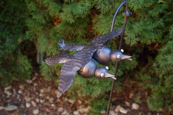 Záhradné dekorácie vtáčiky váha 120cm