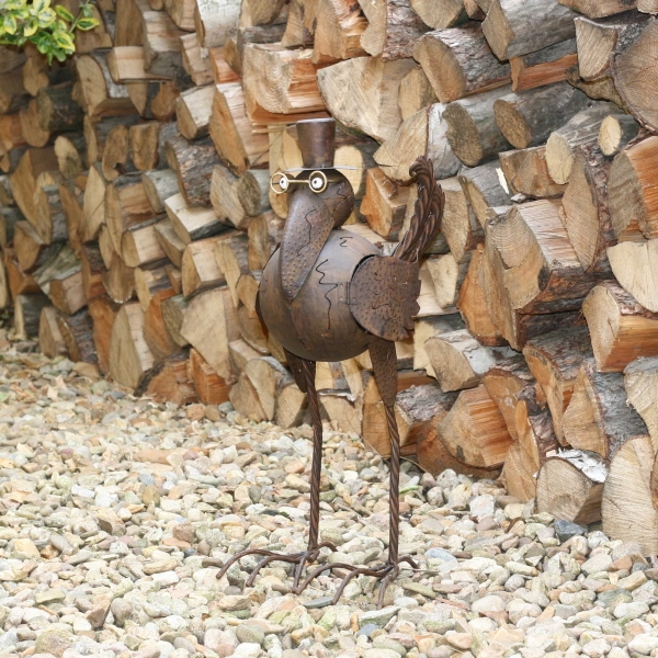 Záhradná dekorácia vták 56cm