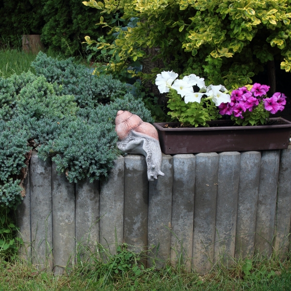 Záhradná dekorácia šnek XXL 5kg