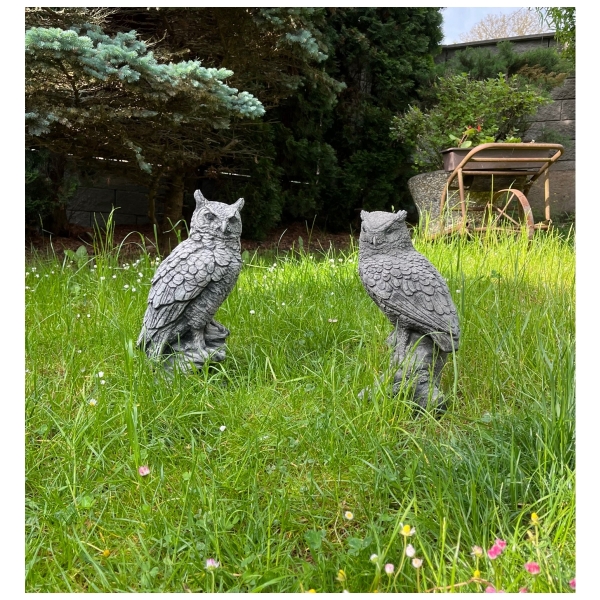 Zahradná dekoracia sova 35cm
