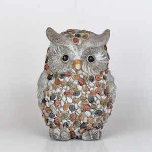 Záhradné dekorácie sovička 21x30x21cm