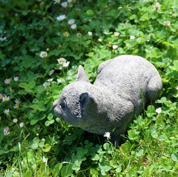 Záhradná dekorácia Usmievavá mačka
