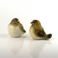 Záhradné dekorácie vrabec keramický