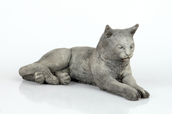 Záhradná dekorácia zvieratá - Mačka ako šelma 29cm