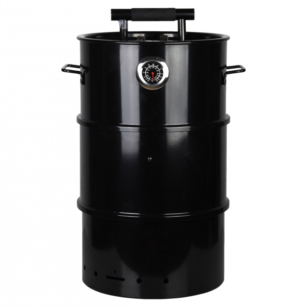 Záhradný gril s udiarňou barel 65cm
