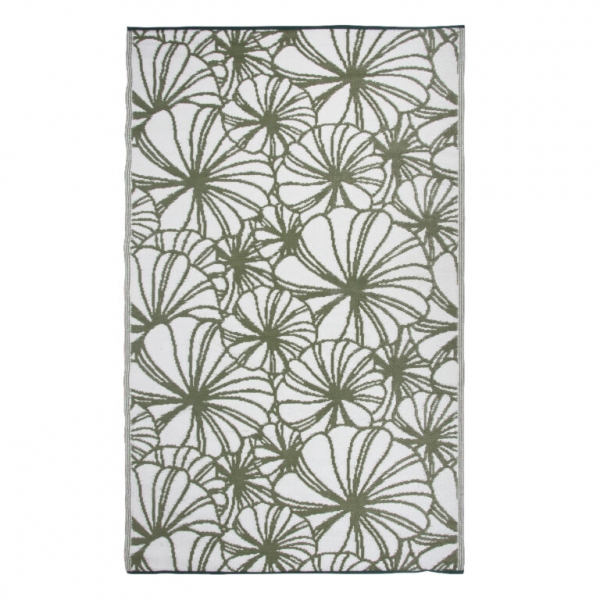 Záhradný koberec 152x241cm kvety