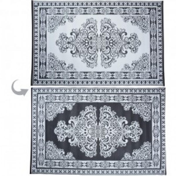 Záhradný koberec s ornamentami 119,5x186cm