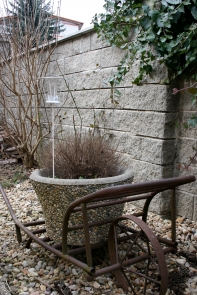 Záhradná lampa - zápich 74cm