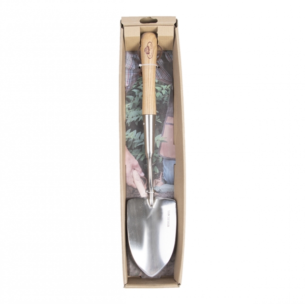 Záhradná lopatka dlhší 9,9 x 3,8 x 46,7 cm drevená rukoväť