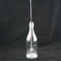 Záhradná lucerna Garden 1897 biely text 45cm