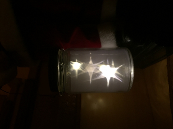 Záhradná lampáš / osvetlenie 15cm