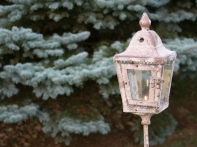 Záhradný lampáš so zápichom do trávnika 124cm