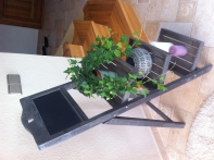 Záhradný nábytok - kvetinový stojan 1665