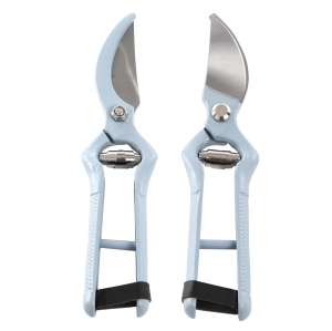 Záhradné nožnice na konáre, kov, v. 21 cm, svetlo modré