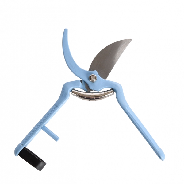 Záhradné nožnice na konáre, kov, v. 21 cm, svetlo modré