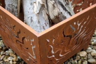 Záhradné ohnisko kovové 60x45x60cm