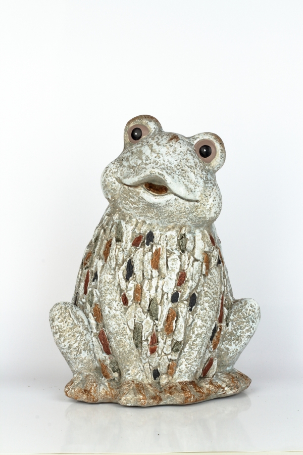 Záhradná okrasná žaba k jazierku 34cm