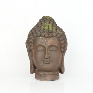 Záhradný okrasný Buddha - hlava 27cm