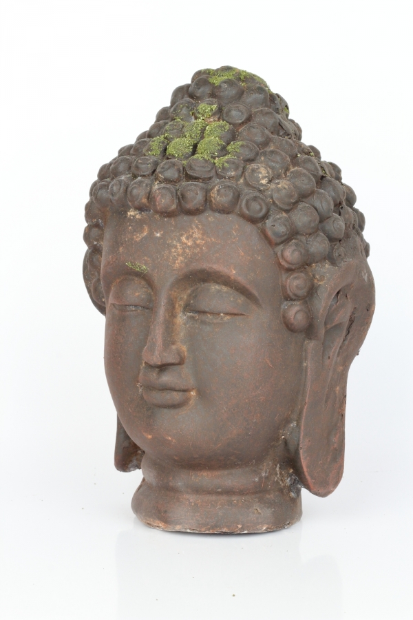Záhradný okrasný Buddha - hlava 27cm