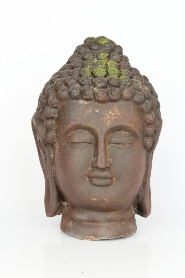 Záhradný okrasný Buddha - hlava 27cm