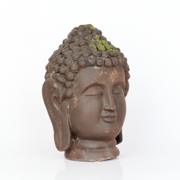 Záhradný okrasný Buddha - hlava 27cm